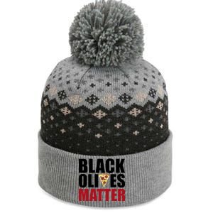 Black Olives Matter The Baniff Cuffed Pom Beanie