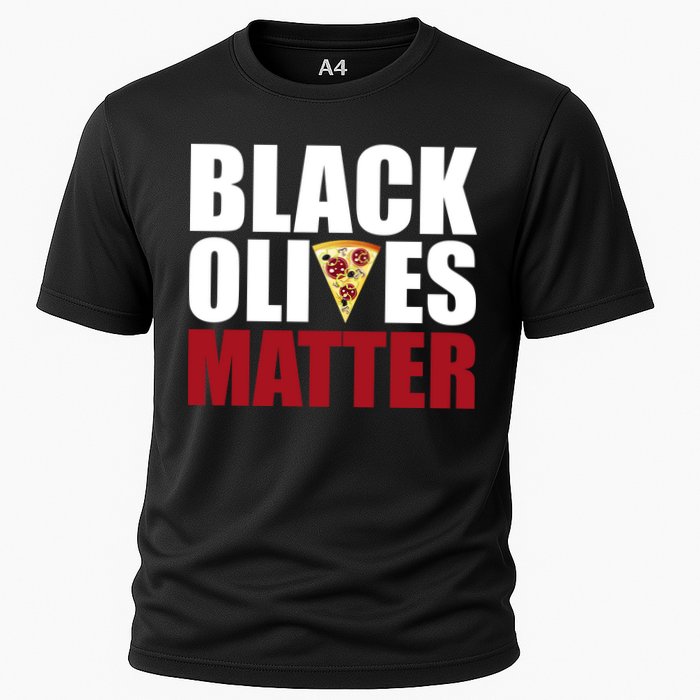 Black Olives Matter Cooling Performance Crew T-Shirt