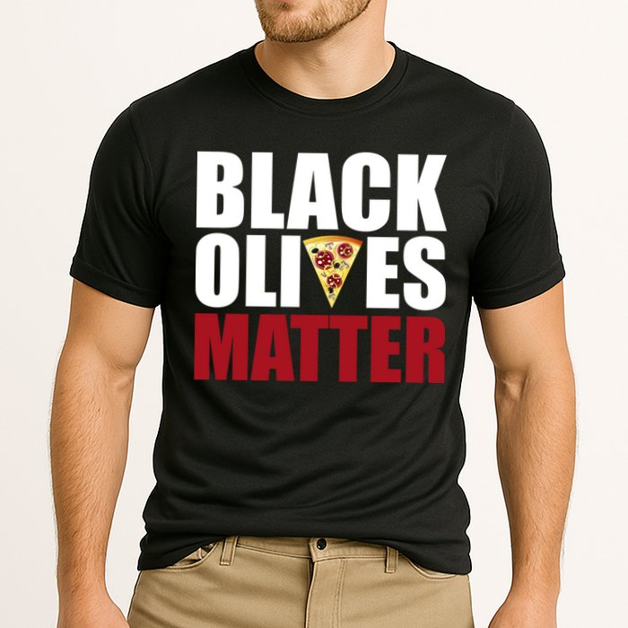 Black Olives Matter Cooling Performance Crew T-Shirt