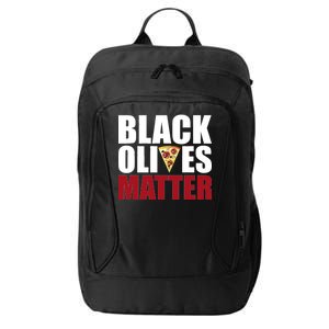 Black Olives Matter City Backpack