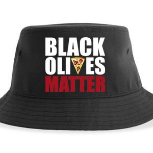 Black Olives Matter Sustainable Bucket Hat