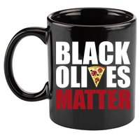 Black Olives Matter 11oz C Handle Ceramic Mug
