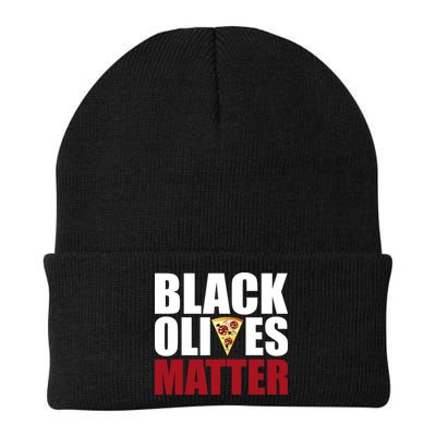 Black Olives Matter Knit Cap Winter Beanie