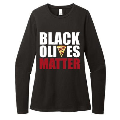 Black Olives Matter Womens CVC Long Sleeve Shirt