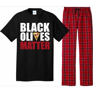 Black Olives Matter Pajama Set