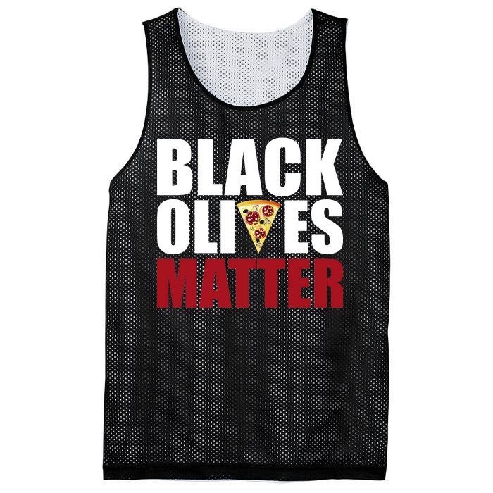 Black Olives Matter Mesh Reversible Basketball Jersey Tank