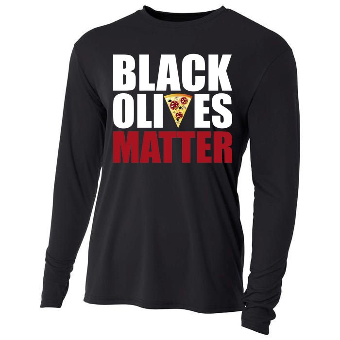 Black Olives Matter Cooling Performance Long Sleeve Crew