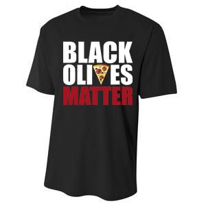 Black Olives Matter Performance Sprint T-Shirt