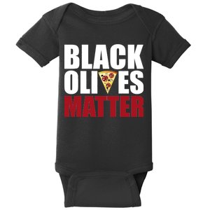 Black Olives Matter Baby Bodysuit