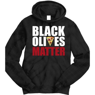 Black Olives Matter Tie Dye Hoodie