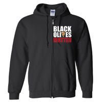 Black Olives Matter Full Zip Hoodie