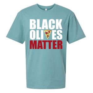 Black Olives Matter Sueded Cloud Jersey T-Shirt