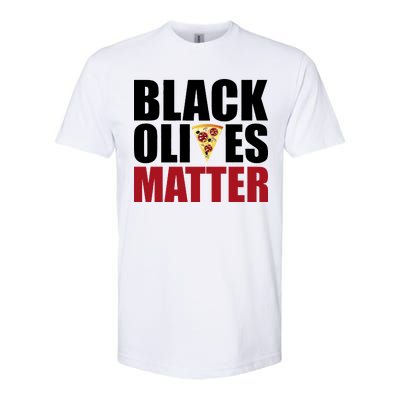 Black Olives Matter Softstyle® CVC T-Shirt