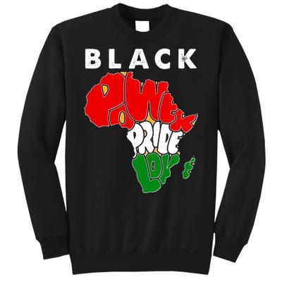 Black Power Pride Love Black History Month Sweatshirt