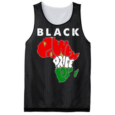 Black Power Pride Love Black History Month Mesh Reversible Basketball Jersey Tank