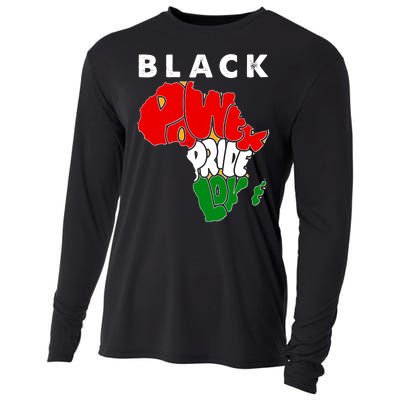 Black Power Pride Love Black History Month Cooling Performance Long Sleeve Crew