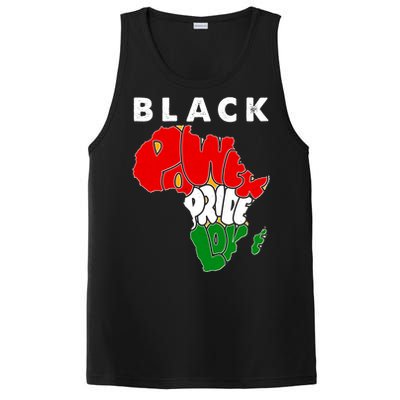 Black Power Pride Love Black History Month PosiCharge Competitor Tank