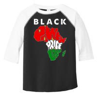 Black Power Pride Love Black History Month Toddler Fine Jersey T-Shirt