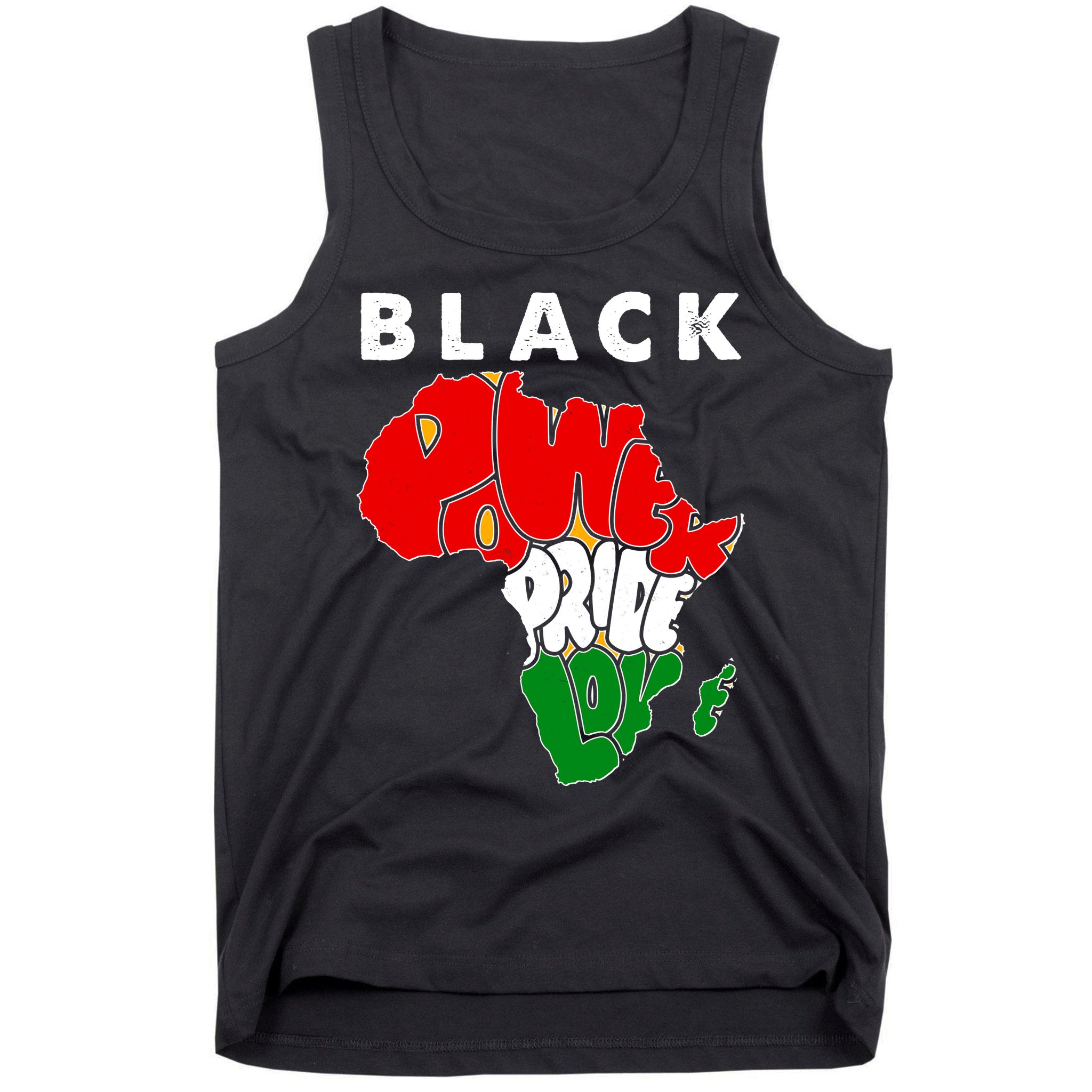 Black Power Pride Love Black History Month Tank Top