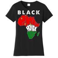 Black Power Pride Love Black History Month Women's T-Shirt