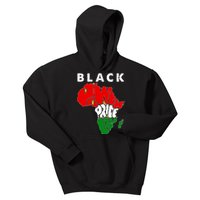 Black Power Pride Love Black History Month Kids Hoodie