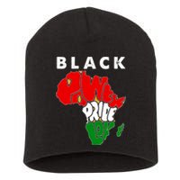 Black Power Pride Love Black History Month Short Acrylic Beanie