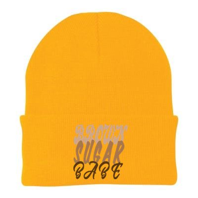 Black Pride Brown Sugar Babe Melanin Knit Cap Winter Beanie