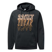 Black Pride Brown Sugar Babe Melanin Performance Fleece Hoodie