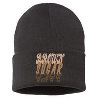 Black Pride Brown Sugar Babe Melanin Sustainable Knit Beanie