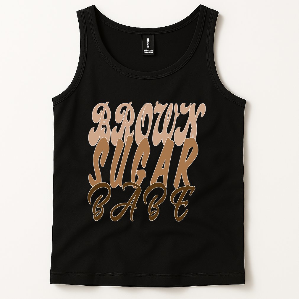 Black Pride Brown Sugar Babe Melanin Tank Top