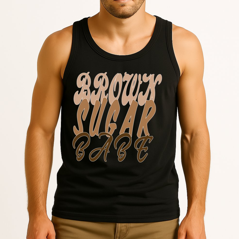 Black Pride Brown Sugar Babe Melanin Tank Top