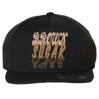 Black Pride Brown Sugar Babe Melanin Wool Snapback Cap