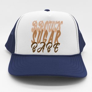 Black Pride Brown Sugar Babe Melanin Trucker Hat