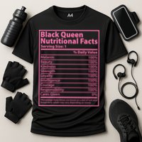 Black Queen Nutritional Facts Cooling Performance Crew T-Shirt