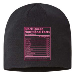 Black Queen Nutritional Facts Sustainable Beanie