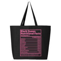Black Queen Nutritional Facts 25L Jumbo Tote