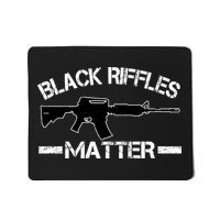Black Riffles Matter Mousepad