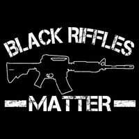 Black Riffles Matter Mousepad