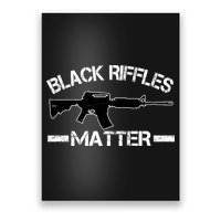 Black Riffles Matter Poster