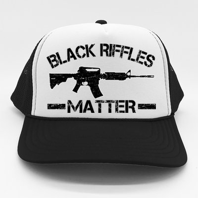 Black Riffles Matter Trucker Hat