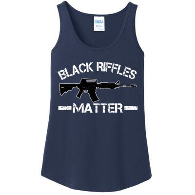 Black Riffles Matter Ladies Essential Tank