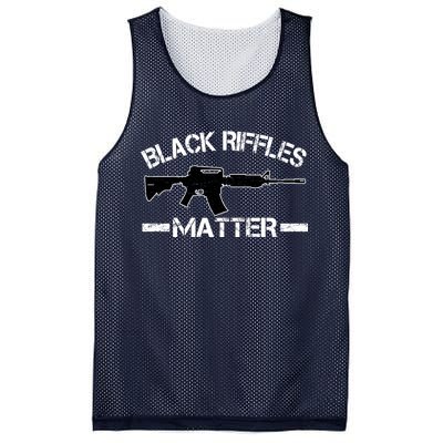 Black Riffles Matter Mesh Reversible Basketball Jersey Tank