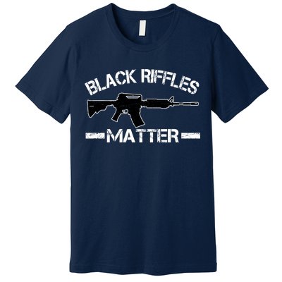 Black Riffles Matter Premium T-Shirt