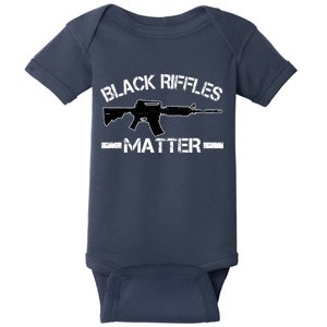 Black Riffles Matter Baby Bodysuit