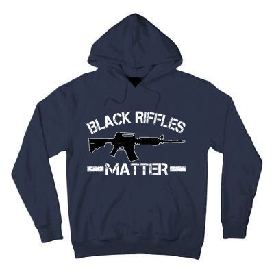 Black Riffles Matter Tall Hoodie