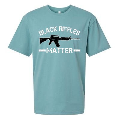 Black Riffles Matter Sueded Cloud Jersey T-Shirt