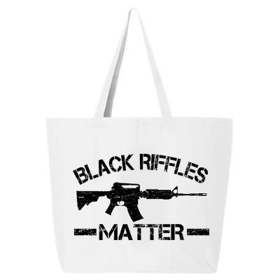 Black Riffles Matter 25L Jumbo Tote