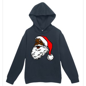 Black Santa Claus Christmas Urban Pullover Hoodie