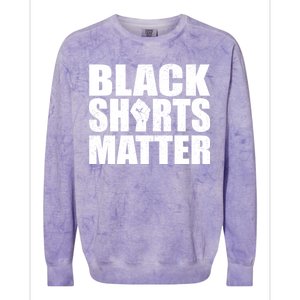 Black Shirts Matter Colorblast Crewneck Sweatshirt