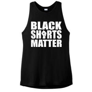 Black Shirts Matter Ladies PosiCharge Tri-Blend Wicking Tank